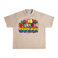 French Oak the future is queer Urban Heavy Tee - FaDigitalArtStudio