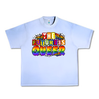 Grape Ice the future is queer Urban Heavy Tee - FaDigitalArtStudio