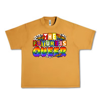 Peanut Butter the future is queer Urban Heavy Tee - FaDigitalArtStudio