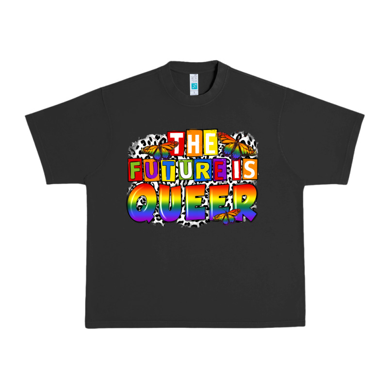 The Future Is Queer Urban Heavy Tee by FaDigitalArtStudio | Teevron