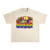 Sandshell the future is queer Urban Heavy Tee - FaDigitalArtStudio