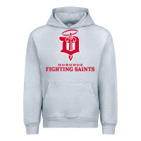 Heather Grey fighting saints Urban Hoodie - linhVisuals