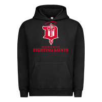 Pigment Black fighting saints Urban Hoodie - linhVisuals