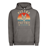 Pigment Tornado pitter tshirt patter german shepherd dog funny vintage retro t shirt Urban Hoodie - linhVisuals