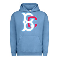 Pigment Pebble Blue brooklyn Urban Hoodie - linhVisuals