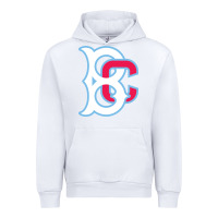 White brooklyn Urban Hoodie - linhVisuals