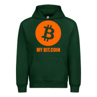 Forest Green my bitcoin Urban Hoodie - linhVisuals