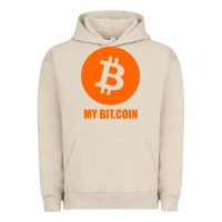 Pigment French Oak my bitcoin Urban Hoodie - linhVisuals