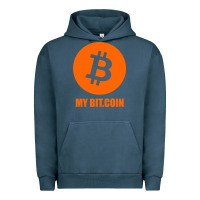 Pigment Midnight Navy my bitcoin Urban Hoodie - linhVisuals