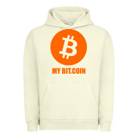 Pigment Pistachio my bitcoin Urban Hoodie - linhVisuals