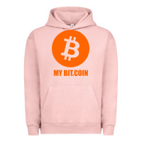 Pigment Salmon my bitcoin Urban Hoodie - linhVisuals