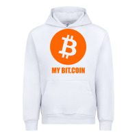 White my bitcoin Urban Hoodie - linhVisuals