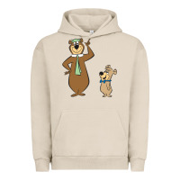 Pigment French Oak Yogi Bear Urban Hoodie - linhVisuals