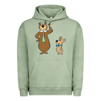Pigment Oil Green Yogi Bear Urban Hoodie - linhVisuals
