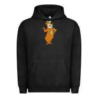 Pigment Black Yogi Bear Urban Hoodie - linhVisuals