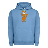 Pigment Pebble Blue Yogi Bear Urban Hoodie - linhVisuals