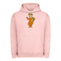 Pigment Salmon Yogi Bear Urban Hoodie - linhVisuals