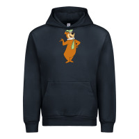 Navy Yogi Bear Urban Hoodie - linhVisuals