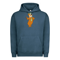 Pigment Midnight Navy Yogi Bear Urban Hoodie - linhVisuals