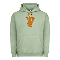 Pigment Oil Green Yogi Bear Urban Hoodie - linhVisuals