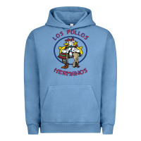 Pigment Pebble Blue Los Pollos de Hermanos Urban Hoodie - linhVisuals