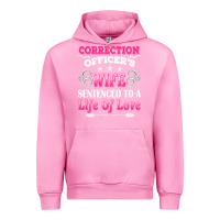 Fuchsia Pink correction officers wife sentenced to a life of love Urban Hoodie - linhVisuals
