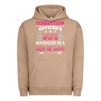 Pigment Burro correction officers wife sentenced to a life of love Urban Hoodie - linhVisuals