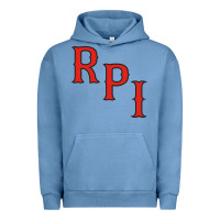 Pigment Pebble Blue rensselaer polytechnic institute rpi Urban Hoodie - linhVisuals