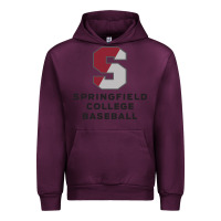 Mauve Wine springfield college Urban Hoodie - linhVisuals