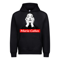 Black Maria Callas Urban Hoodie - linhVisuals