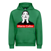 Emerald Maria Callas Urban Hoodie - linhVisuals