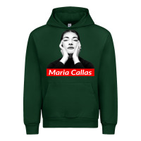 Forest Green Maria Callas Urban Hoodie - linhVisuals