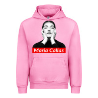 Fuchsia Pink Maria Callas Urban Hoodie - linhVisuals