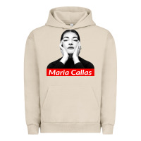 Pigment French Oak Maria Callas Urban Hoodie - linhVisuals