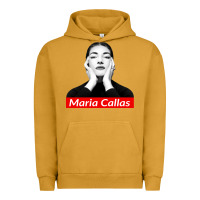 Pigment Peanut Butter Maria Callas Urban Hoodie - linhVisuals
