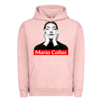 Pigment Salmon Maria Callas Urban Hoodie - linhVisuals