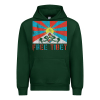 Forest Green free tibet Urban Hoodie - linhVisuals