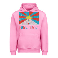 Fuchsia Pink free tibet Urban Hoodie - linhVisuals