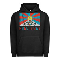Pigment Black free tibet Urban Hoodie - linhVisuals