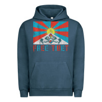 Pigment Midnight Navy free tibet Urban Hoodie - linhVisuals