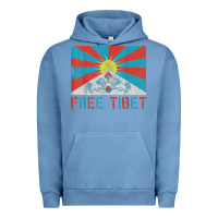 Pigment Pebble Blue free tibet Urban Hoodie - linhVisuals