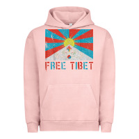 Pigment Salmon free tibet Urban Hoodie - linhVisuals