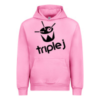 Fuchsia Pink triple j Urban Hoodie - linhVisuals