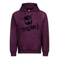 Mauve Wine triple j Urban Hoodie - linhVisuals
