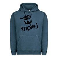 Pigment Midnight Navy triple j Urban Hoodie - linhVisuals