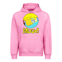 Fuchsia Pink twisted tea mood Urban Hoodie - linhVisuals