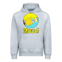 Heather Grey twisted tea mood Urban Hoodie - linhVisuals
