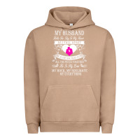 Pigment Burro my husband holds the key to my heart Urban Hoodie - linhVisuals