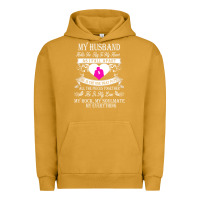 Pigment Peanut Butter my husband holds the key to my heart Urban Hoodie - linhVisuals