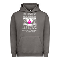 Pigment Tornado my husband holds the key to my heart Urban Hoodie - linhVisuals